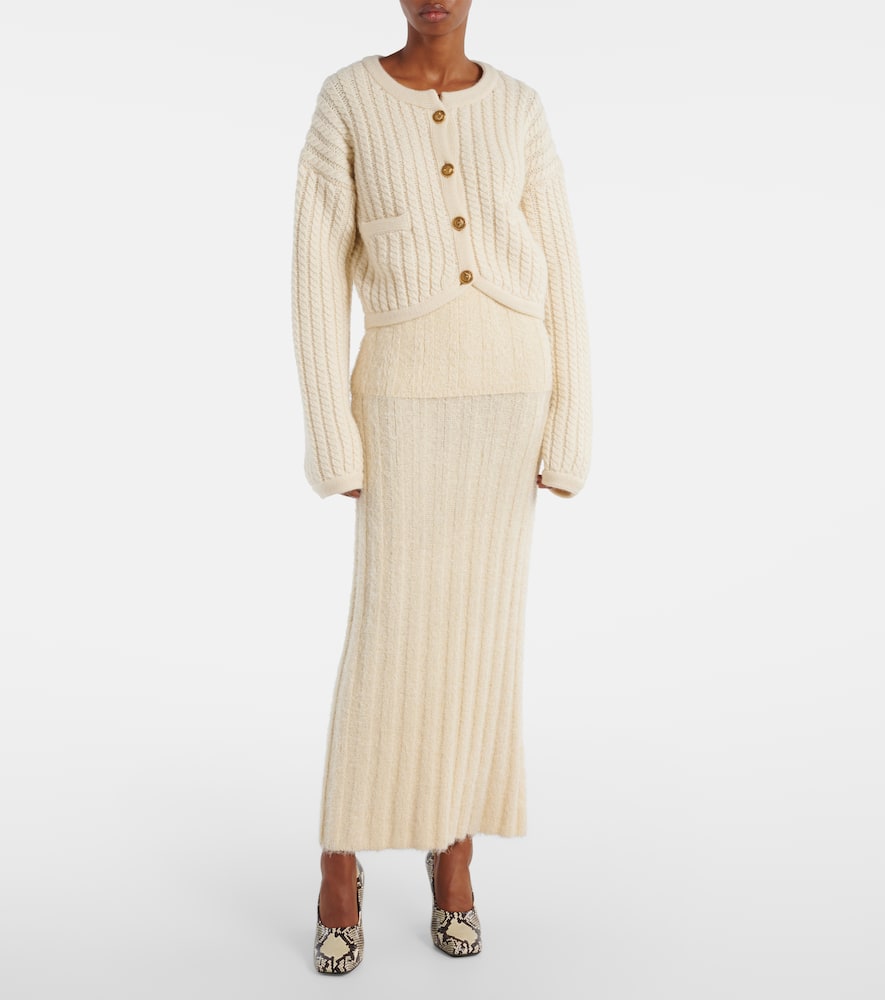 Balser cashmere and mohair cardigan