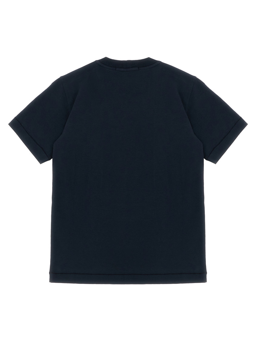 Boy Navy Blue Logo T-Shirt