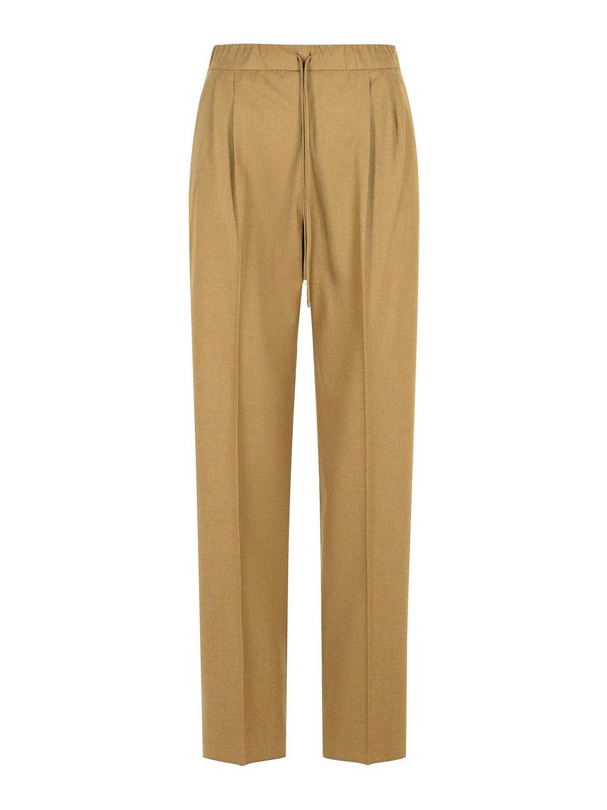 Gatti Dove-Gray Cashmere Drawstring Pants
