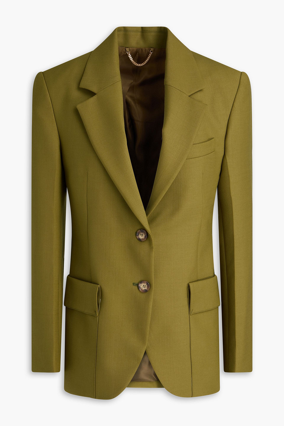 Twill blazer - Green - UK 4