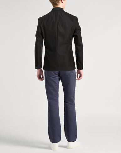 Man Blazer Black Size 38 Polyester, Elastane