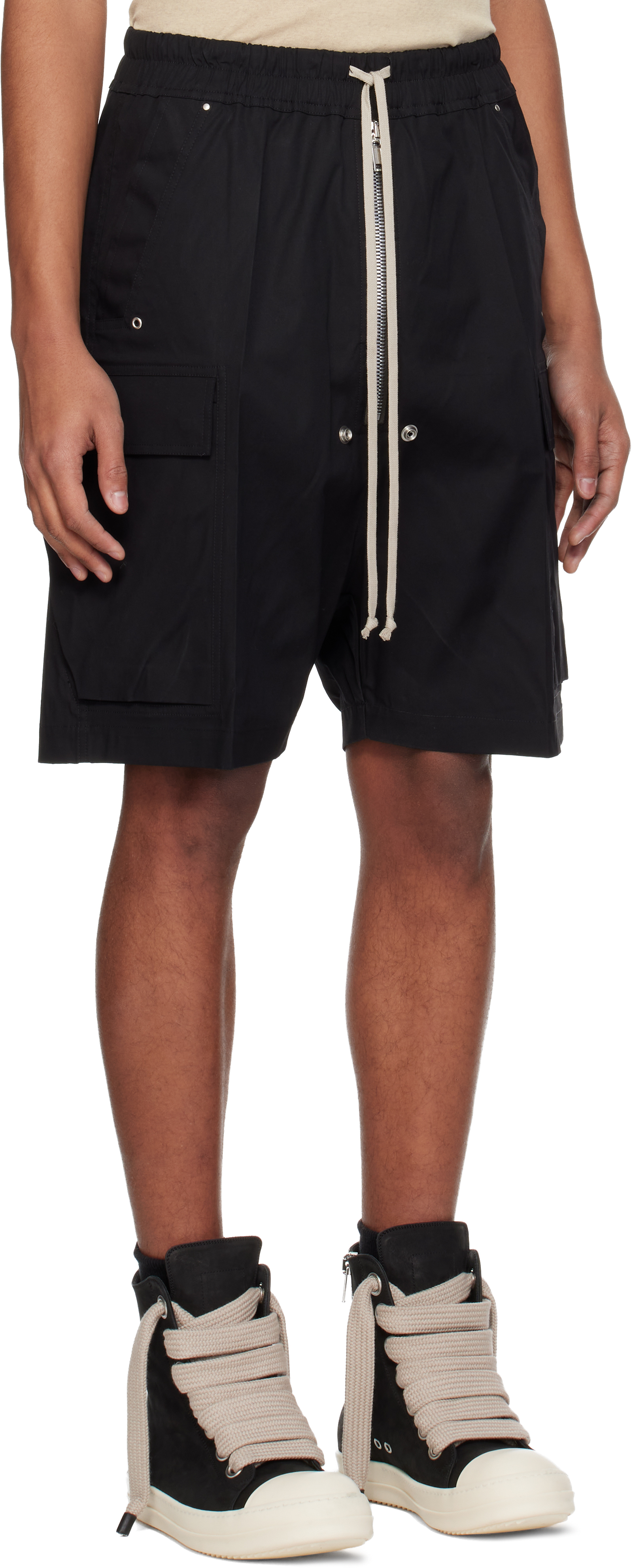 Black Temple Cargobela Shorts