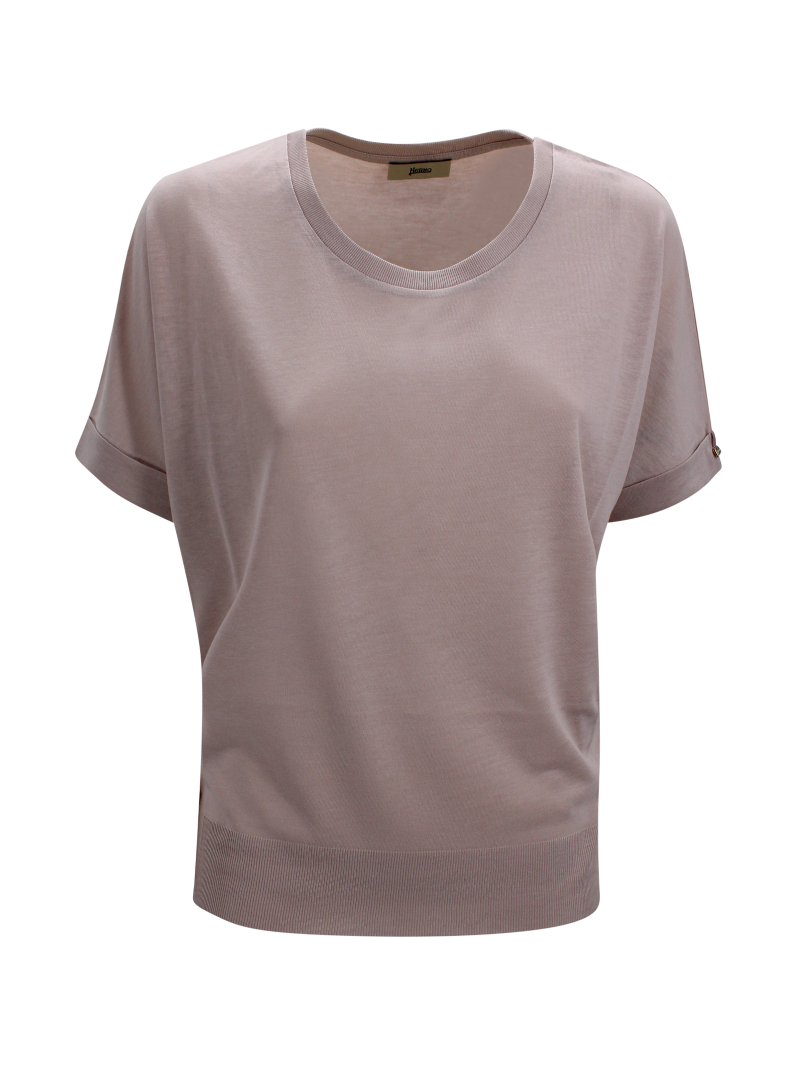 Crew Neck T-shirt With Logo Detail