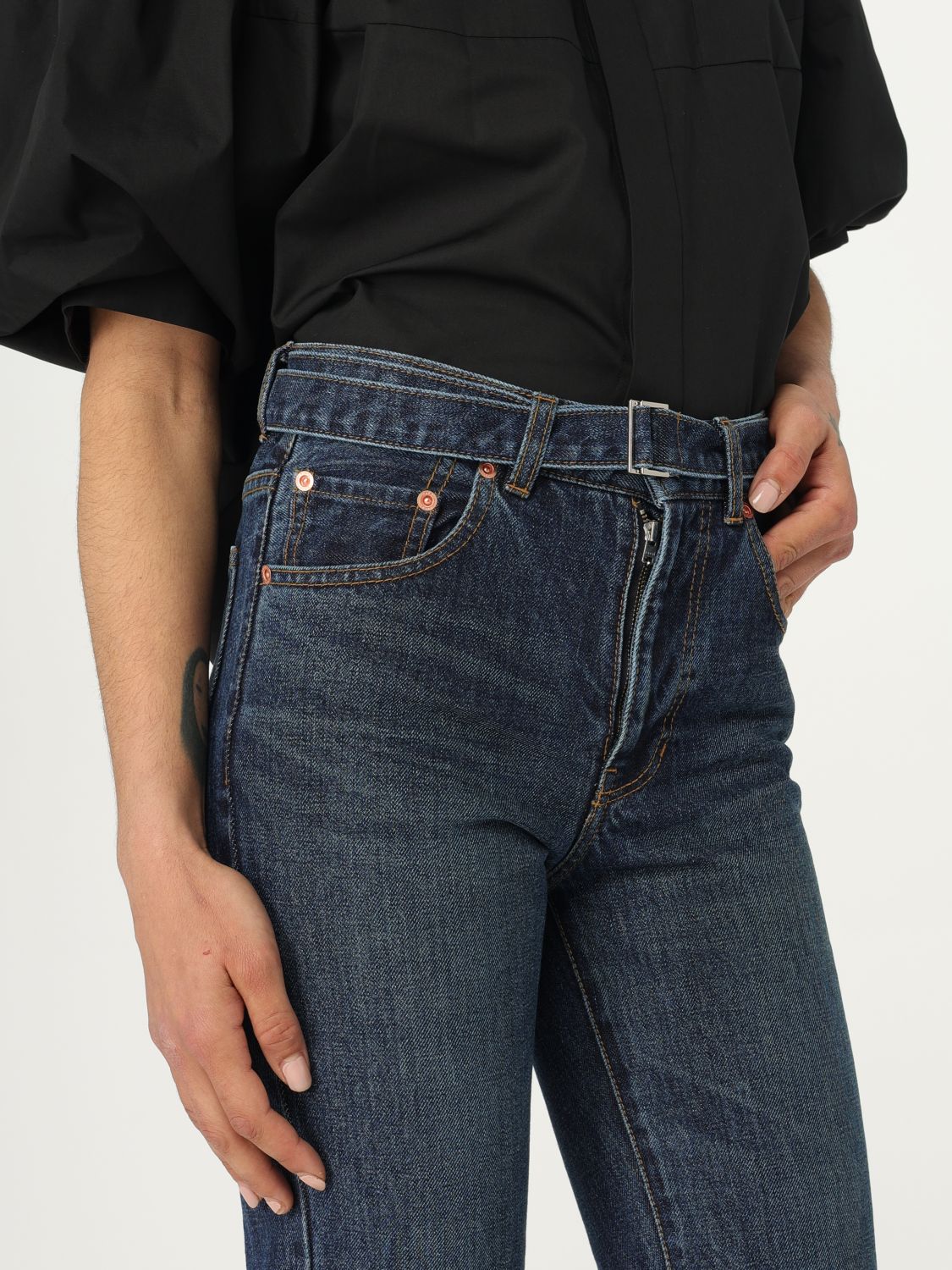 Pants Woman color Blue