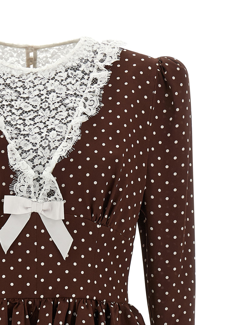 Polka Dot Midi Dress