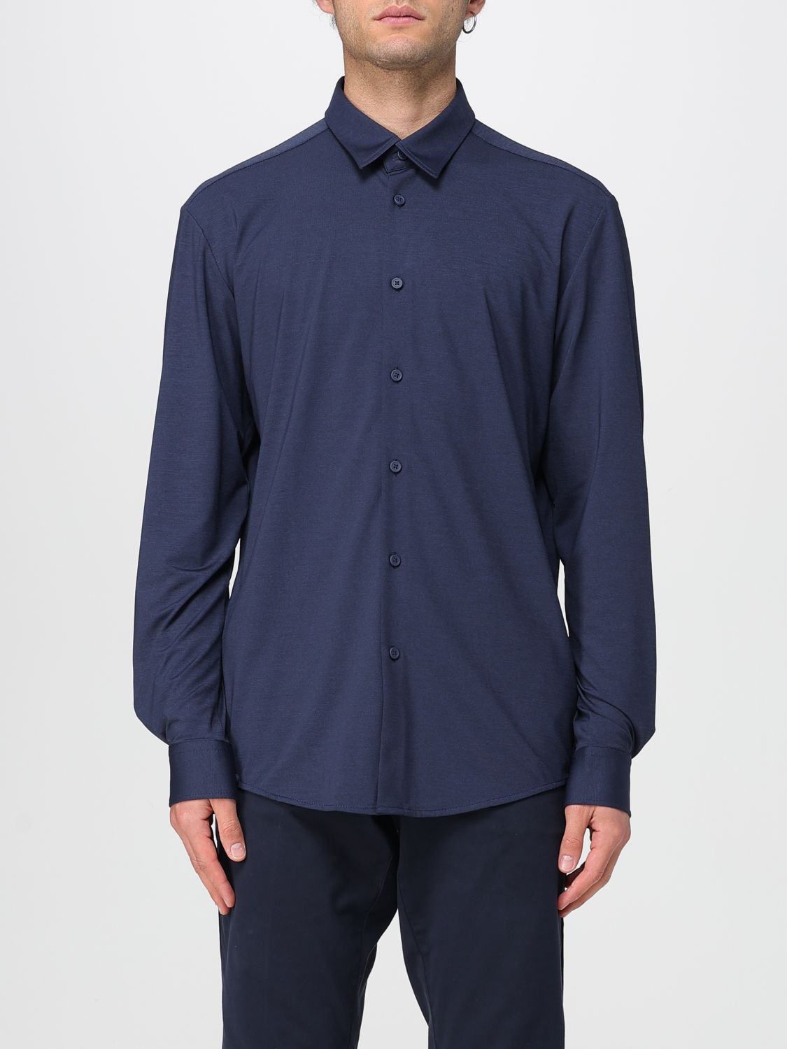 Shirt BOSS Men color Blue