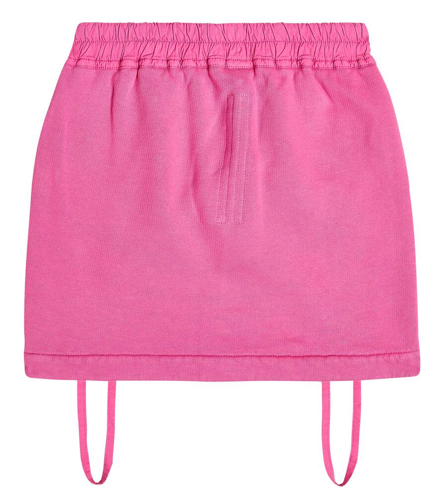 Cotton jersey skirt