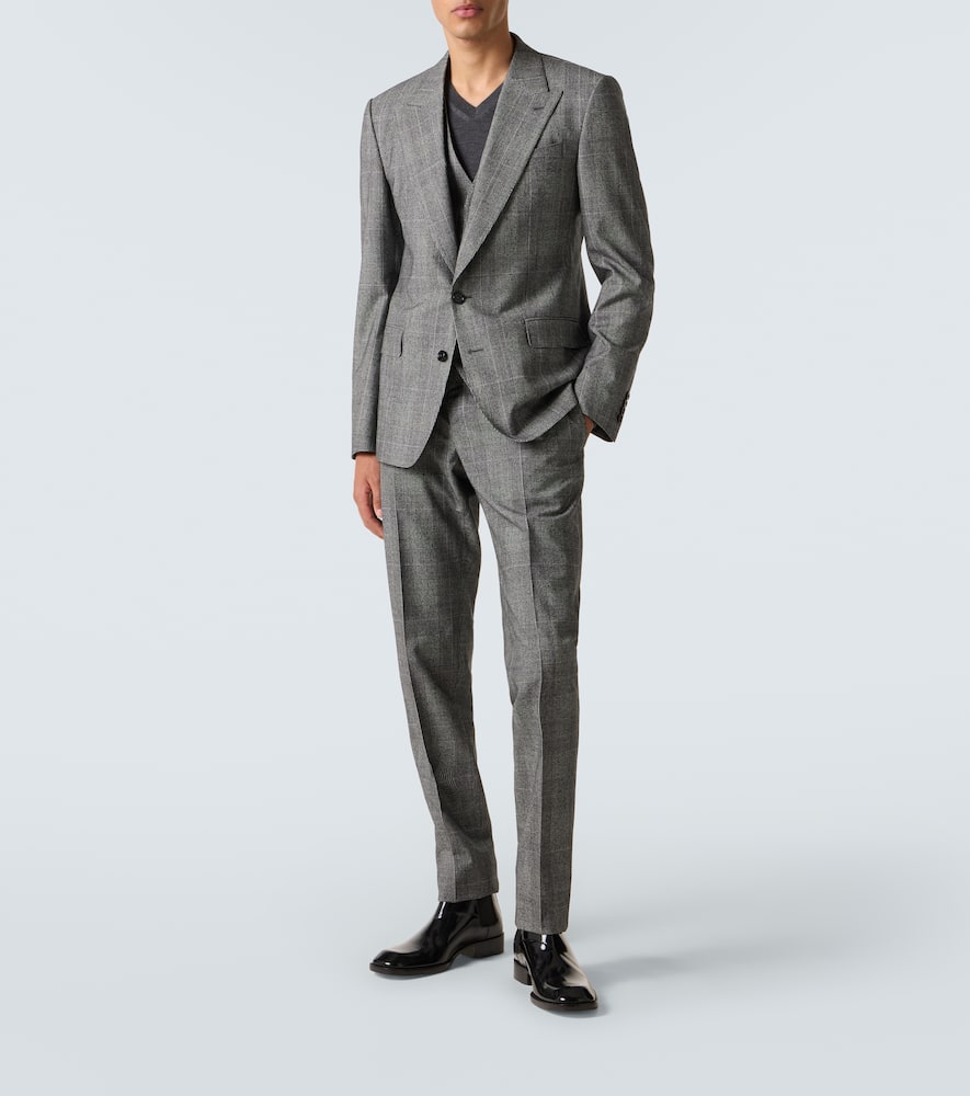 Wool-blend suit