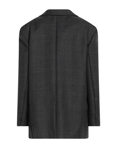 Woman Blazer Grey Size 2 Virgin Wool, Polyester