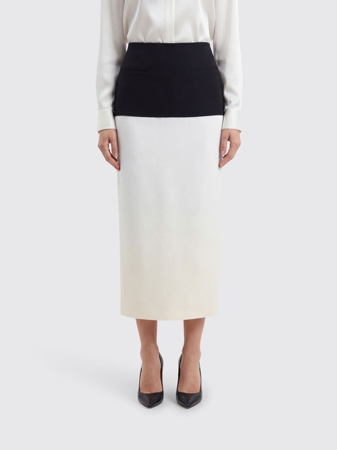Skirt Woman color White