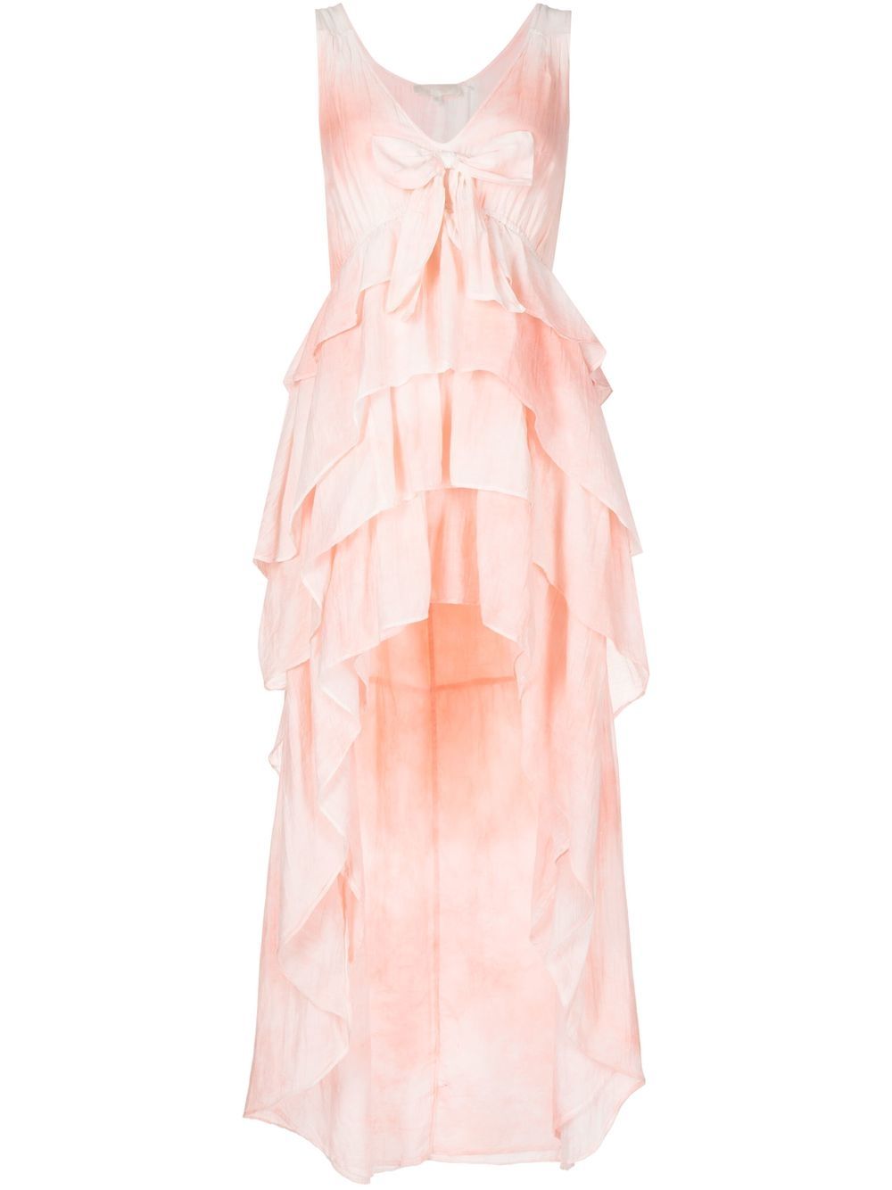 High-low hem midi dress