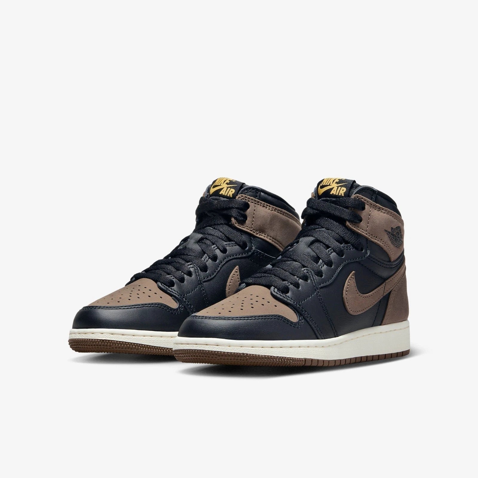 Youth Air Jordan Retro High OG FD143- Sneakers Black Shoes HTAT60