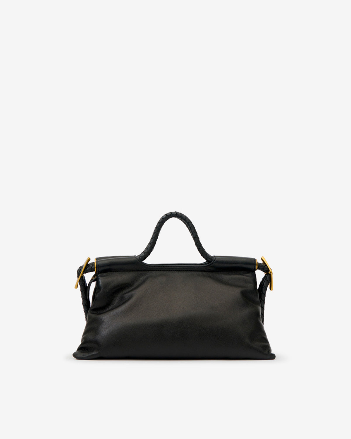 Pipa M Leather Bag - Black -