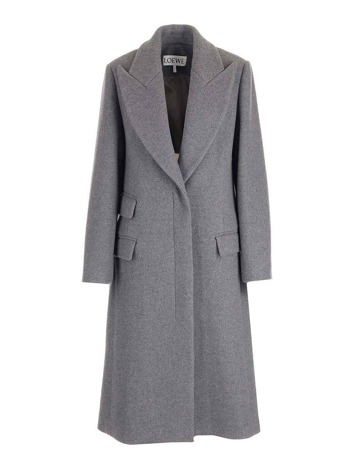 Wool And Cashmere Long Coat