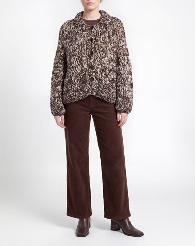 Woman Cardigan White Size M/L Alpaca wool, Wool, Polyamide