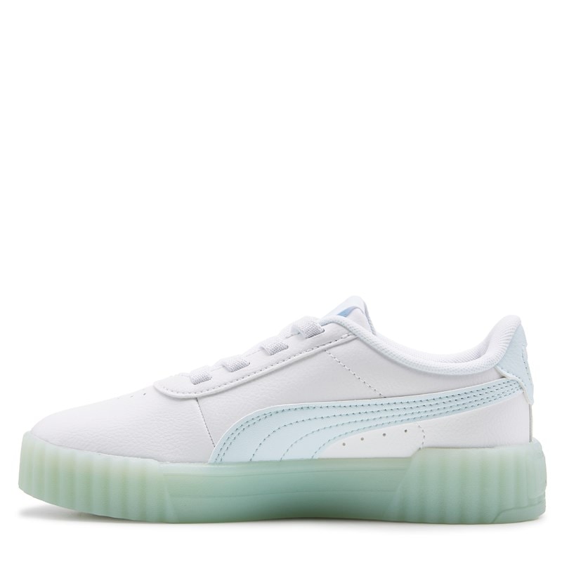 Kids' Carina 2.0 Low Top Sneaker Little Kid Shoes (White/Blue Ice)