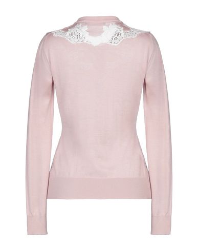 Woman Cardigan Pink Size 16 Cashmere, Silk, Cotton, Polyamide