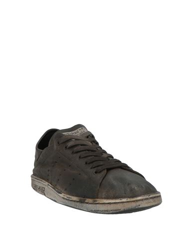 Man Sneakers Charcoal Size 10 Leather