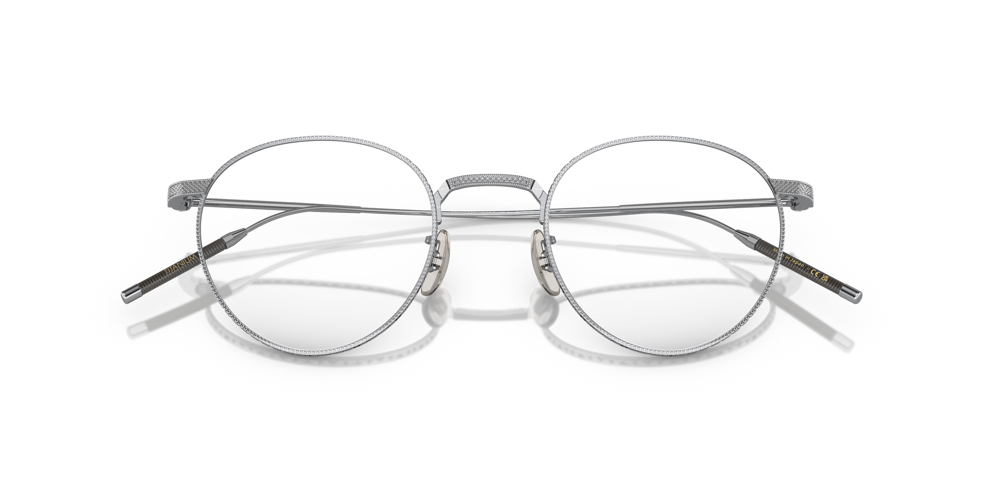 Oliver Peoples Unisex Oliver Peoples OV1274T TK-1 5254 Optical frames Titanium Silver Transparent Pantos Norma