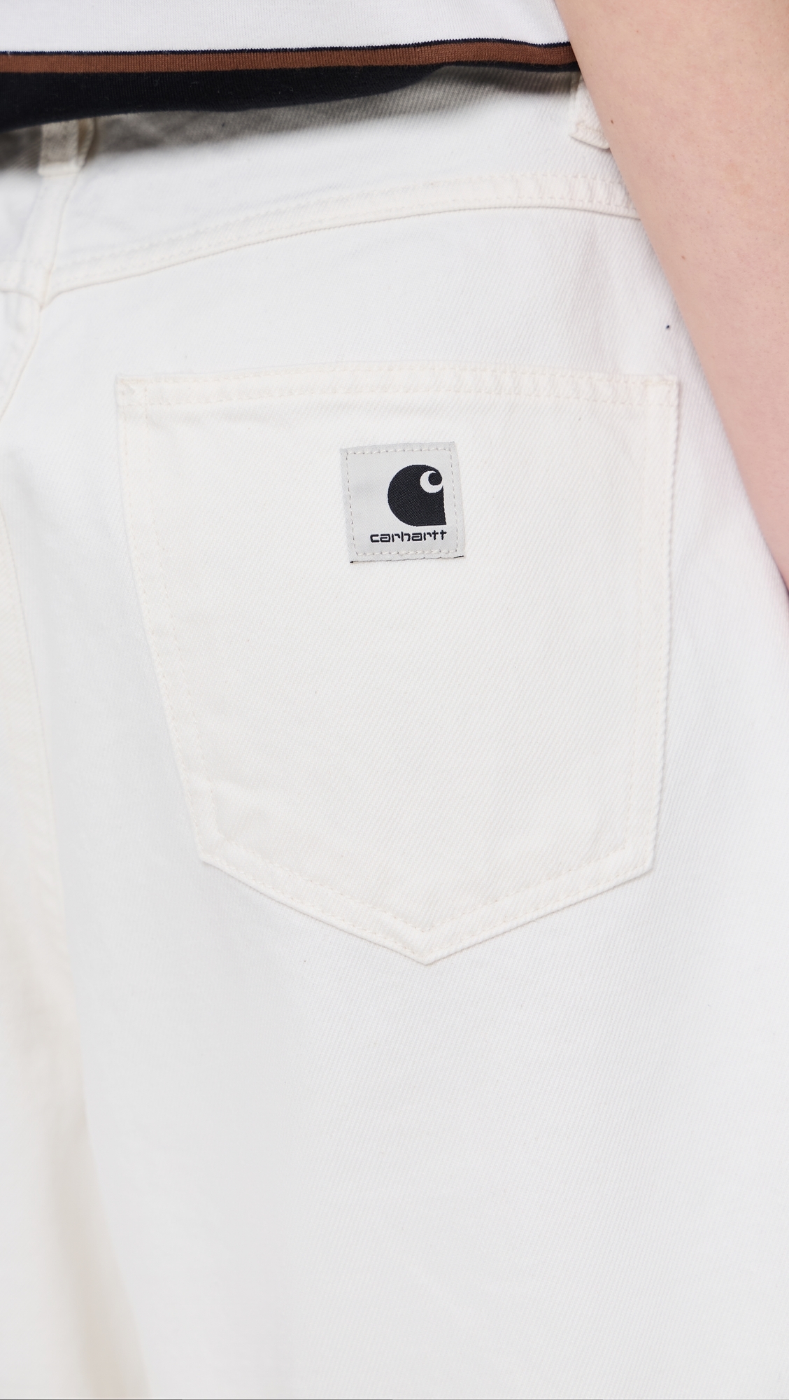 Carhartt WIP W Brandon Shorts White