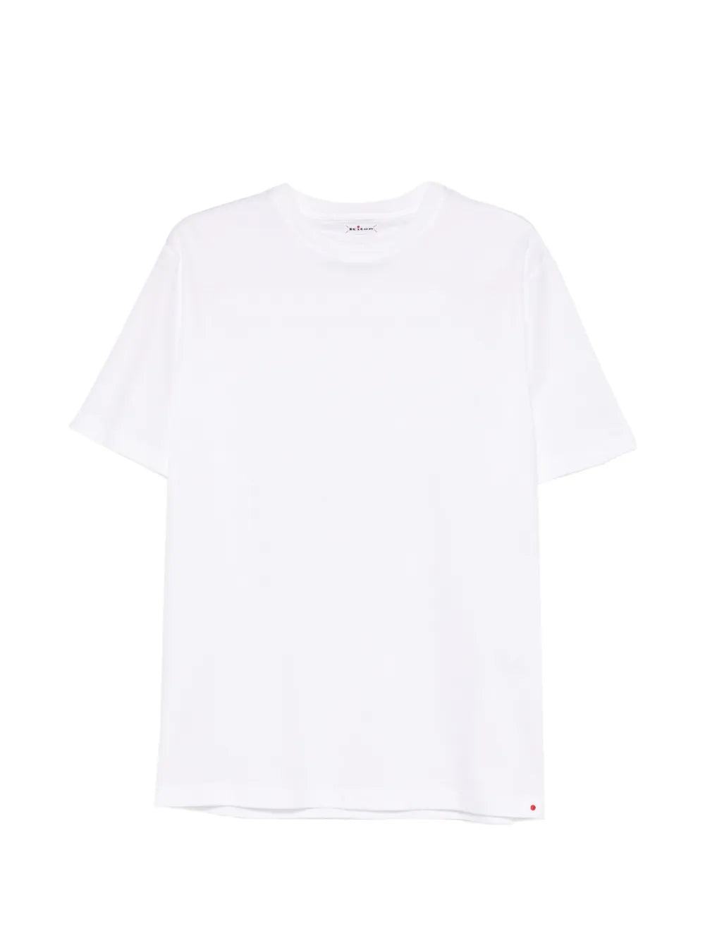Crew-Neck Cotton T-Shirt — White