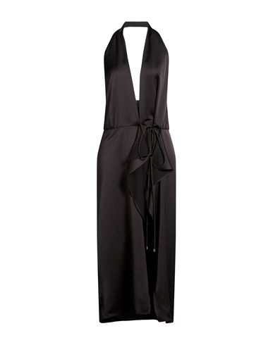 Woman Midi dress Black Size 2 Polyester