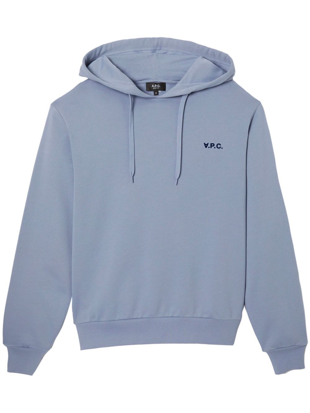 Logo-print hoodie - Blue