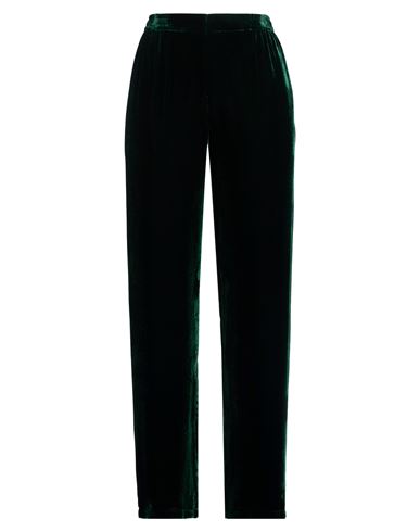 Woman Pants Green Size M Viscose, Silk