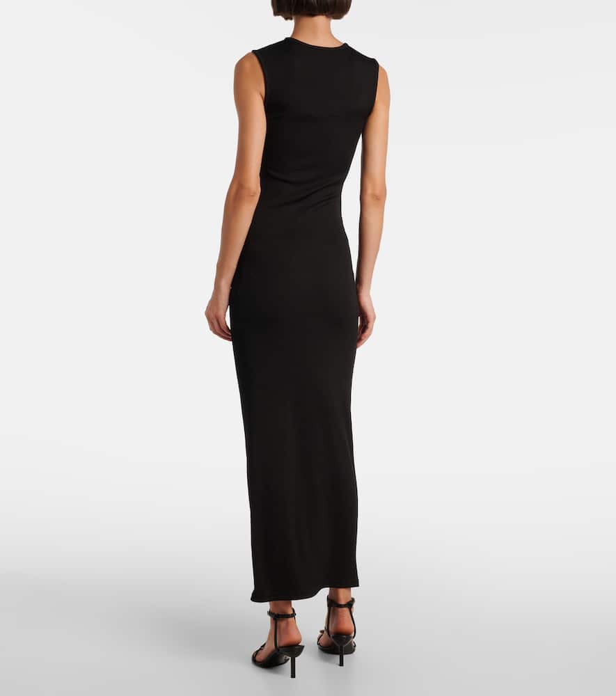Disconnect embellished maxi dress