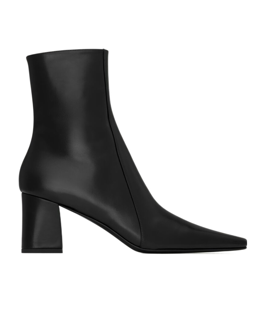 Rainer boots in smooth leather