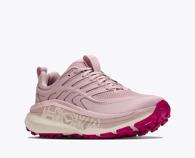 HOKA Women's Stinson 8 Shoes in Pink Opal/Alabaster