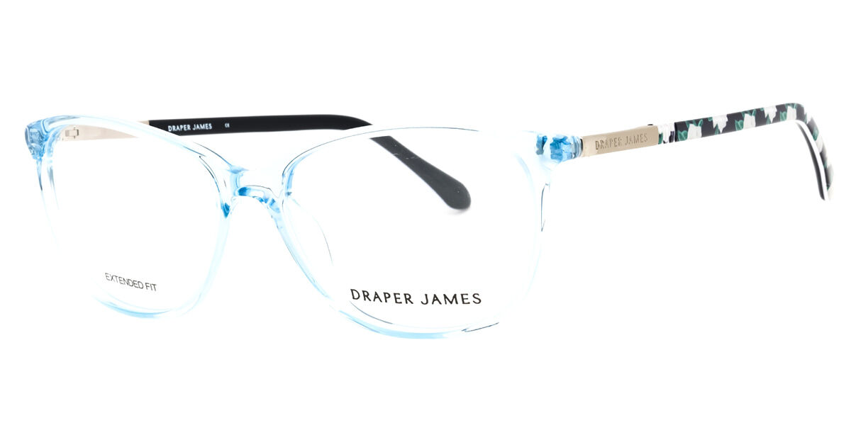 Draper James DJ5027 416 Women's Eyeglasses Blue 56 - Blue Light Block Available
