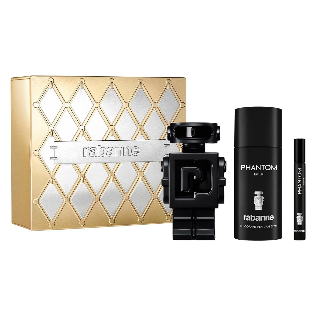 Mens Phantom Parfum Gift Set Fragrances 3349668642670
