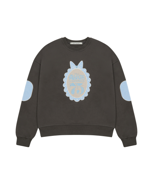 WONDERLAND_PATCH SWEATSHIRT