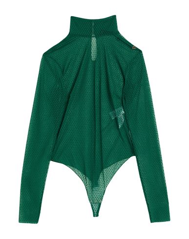 Woman Bodysuit Green Size 4 Polyamide, Elastane