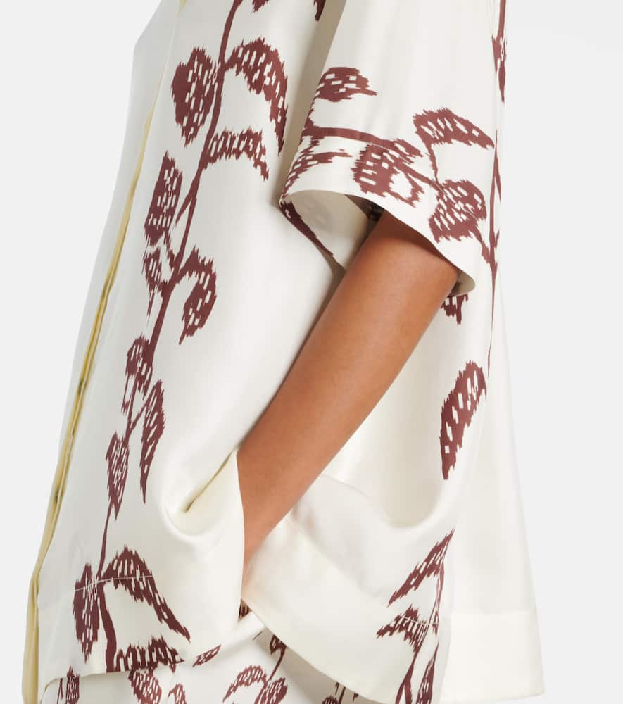 Montauk silk twill shirt