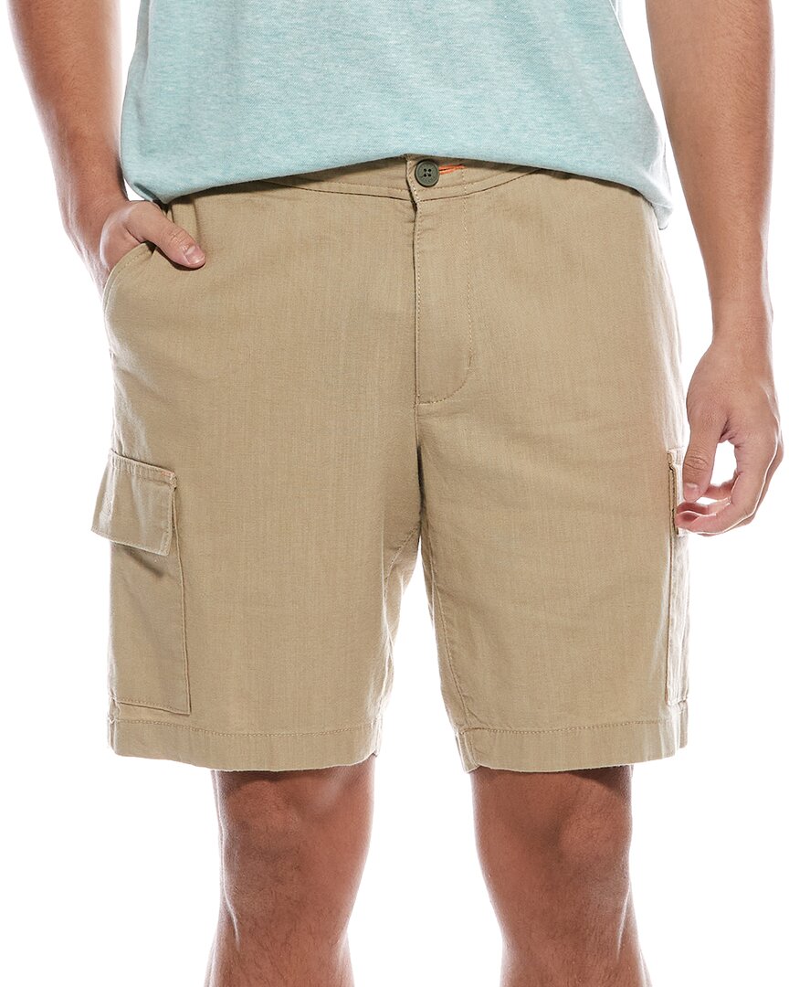 Linen In Paradise Linen-Blend Cargo Short