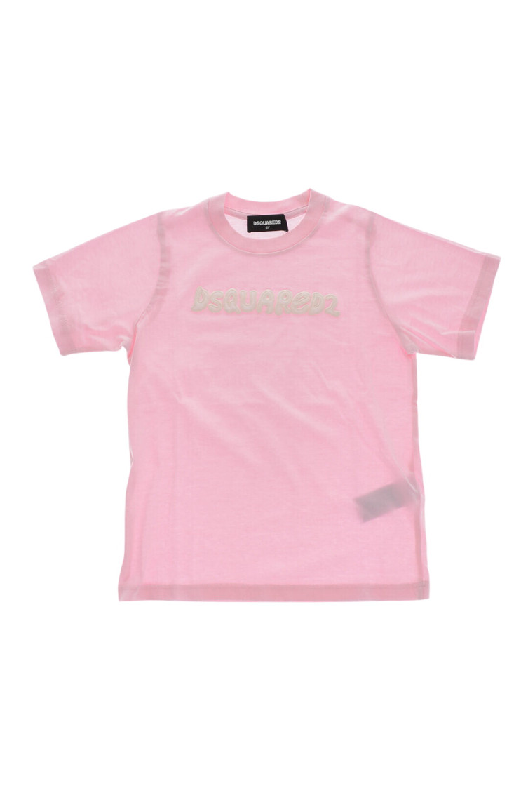 Girls Pink Logo T-Shirt