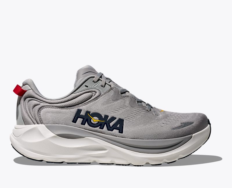 HOKA Men's Gaviota 6 Shoes in Stellar Grey/Stardust