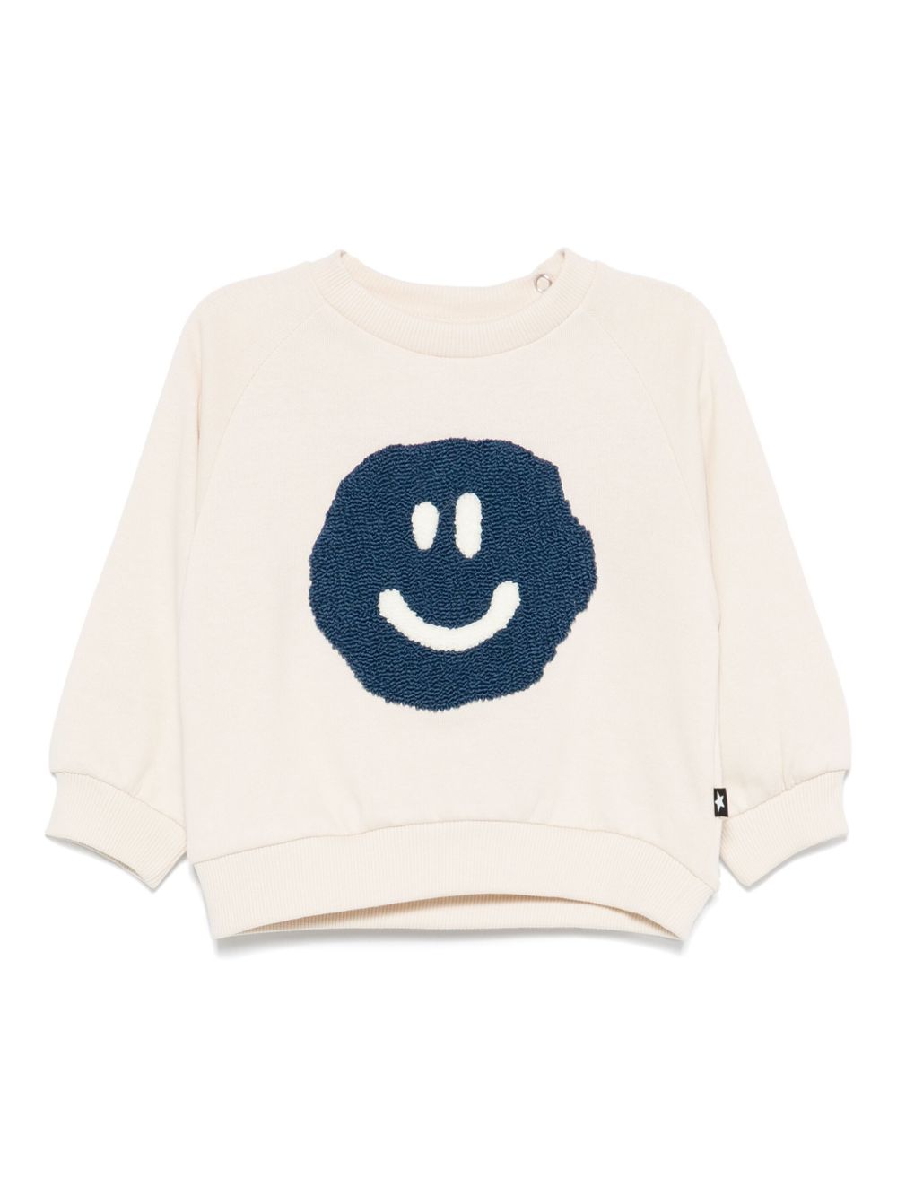 Molo 키즈 Disc sweatshirt - Neutrals 6S25J203