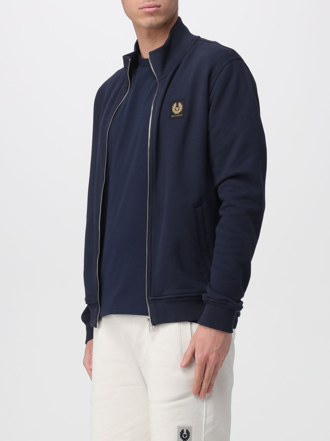 Zip-fastening sweatshirt - Black