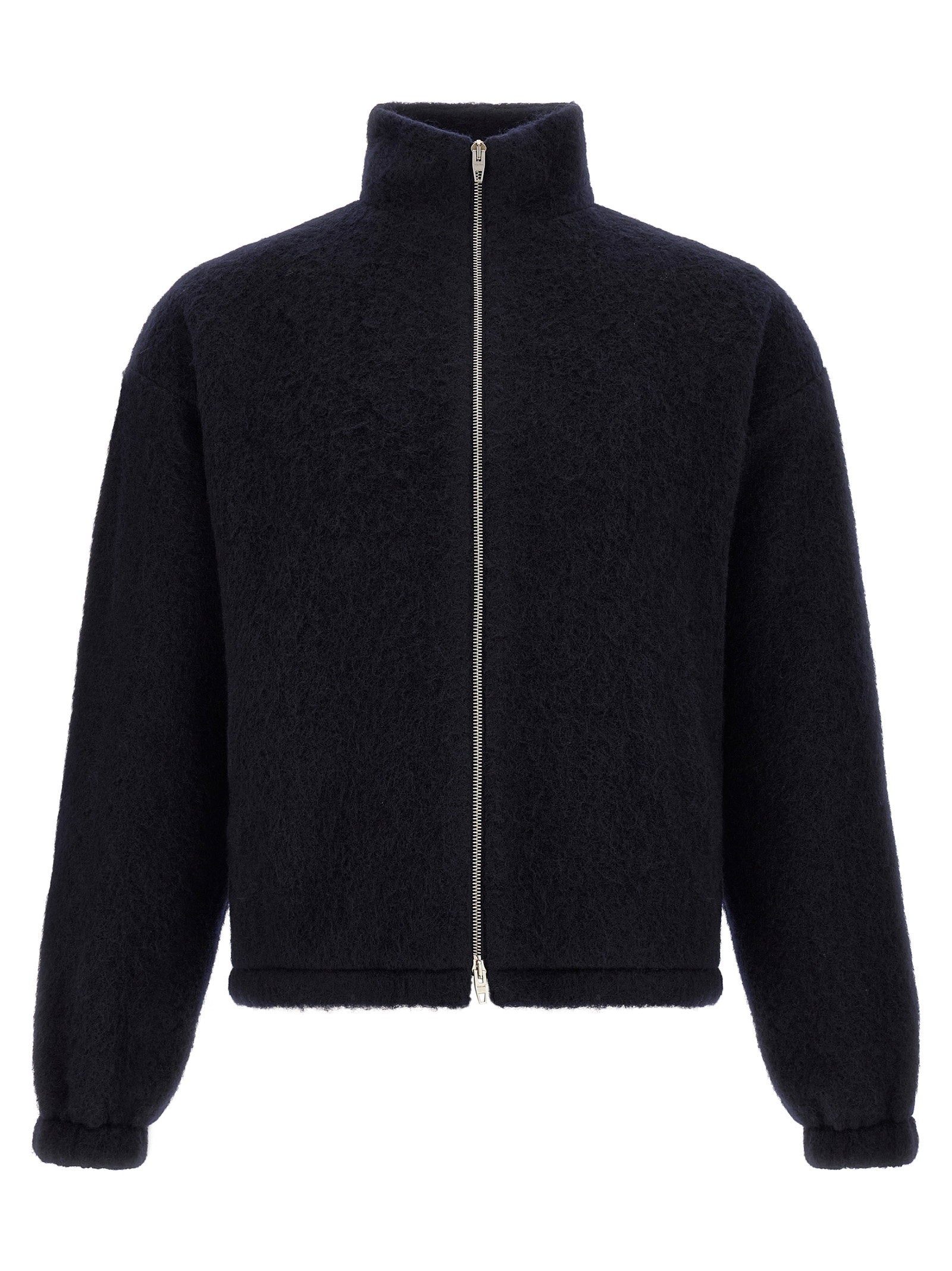 Wool Blend Sweatshirt — Navy