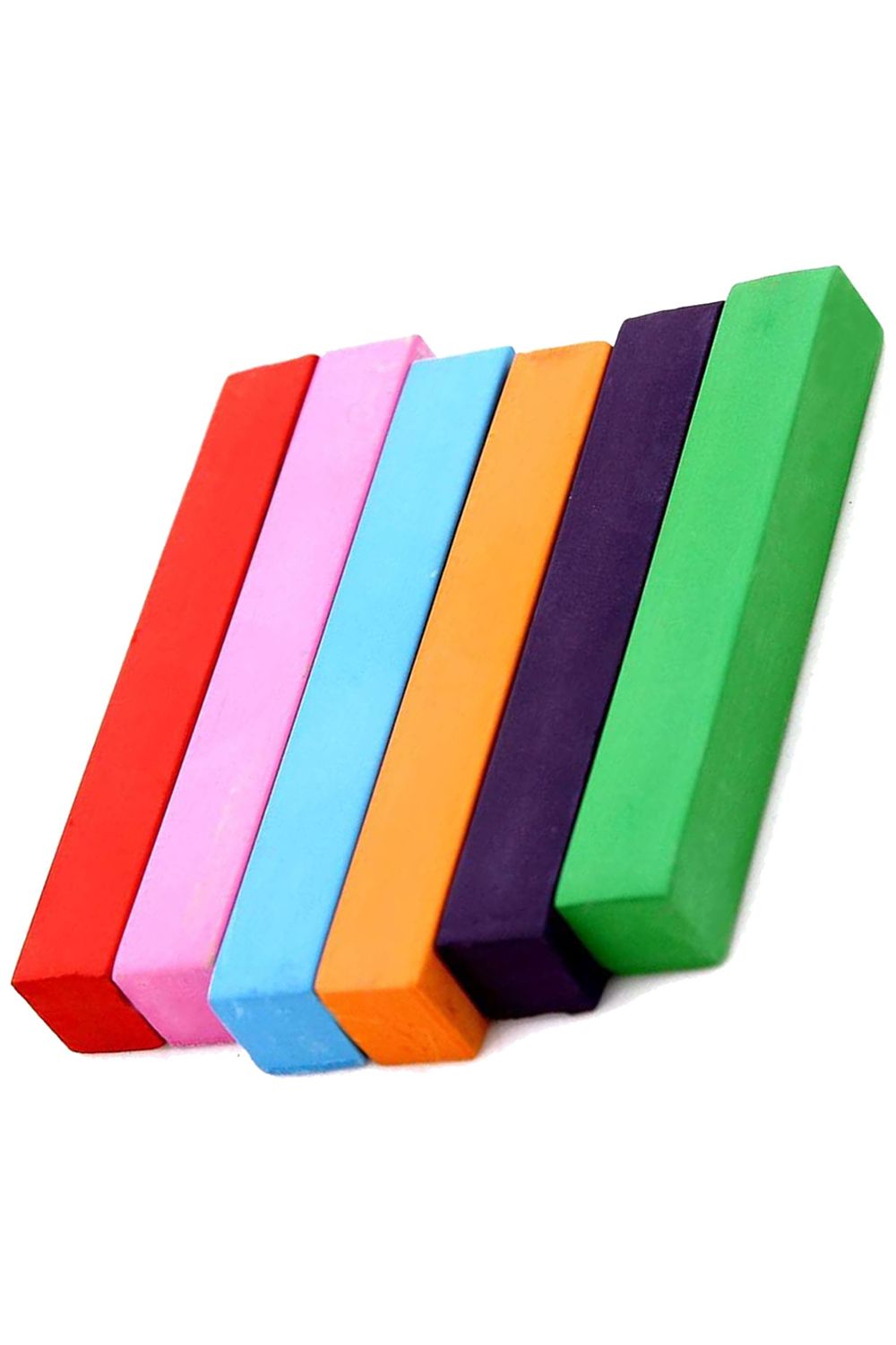 Neel Blue Temporary Hair Chalk Colour Pastel Dye, 6pcs in Colourbeauty