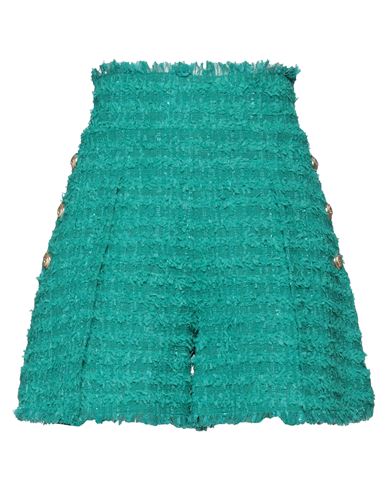 Woman Shorts & Bermuda Shorts Emerald green
