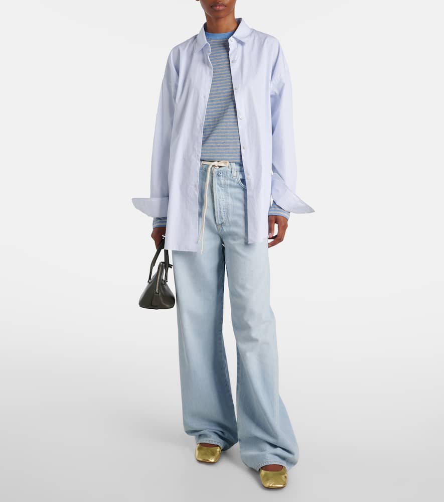 Brynn low-rise wide-leg jeans