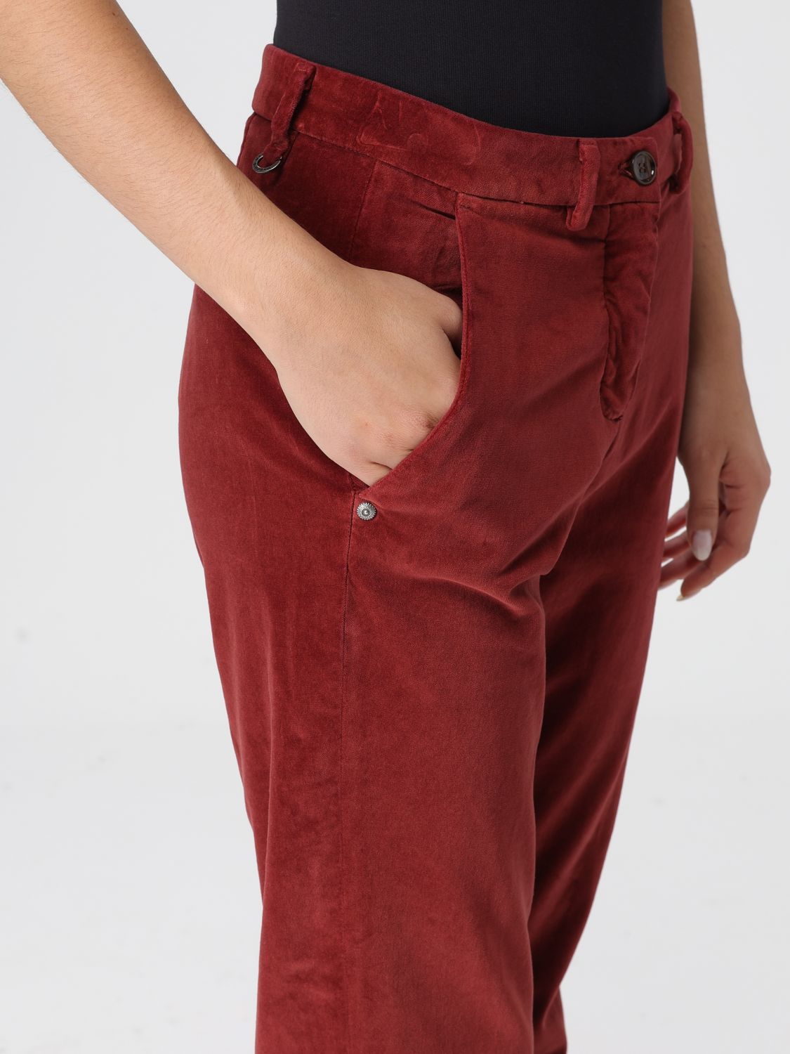 Pants Woman color Rust
