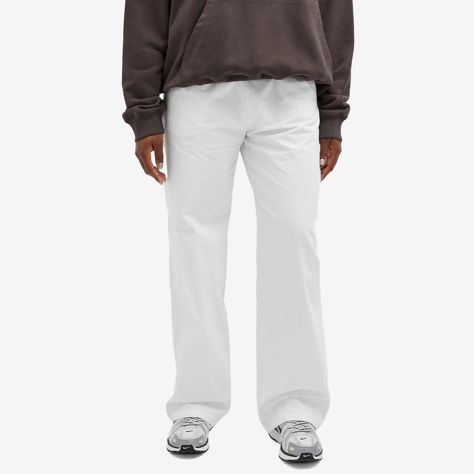 Women's Cotton Pull on Pants in White