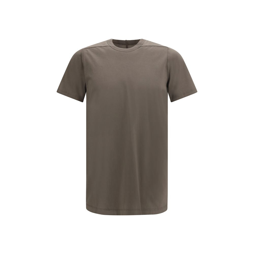 Crew Neck Cotton T-shirt — Brown