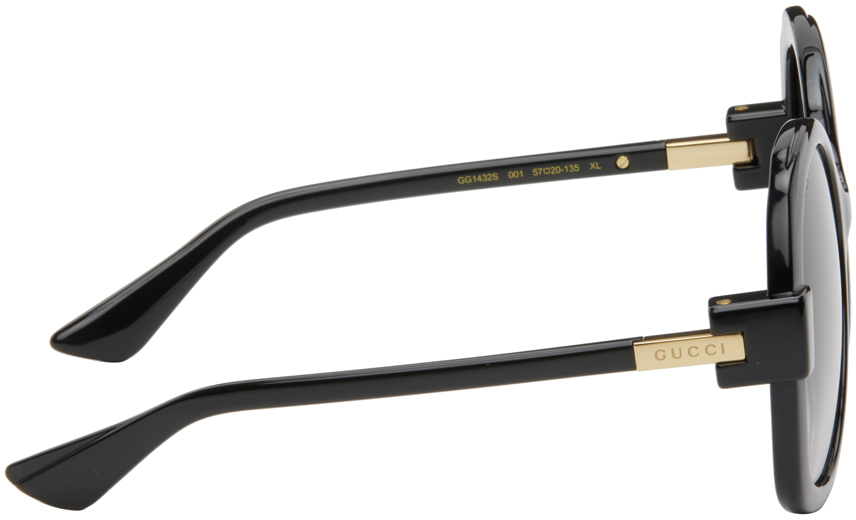 Gucci Black Oversized Sunglasses