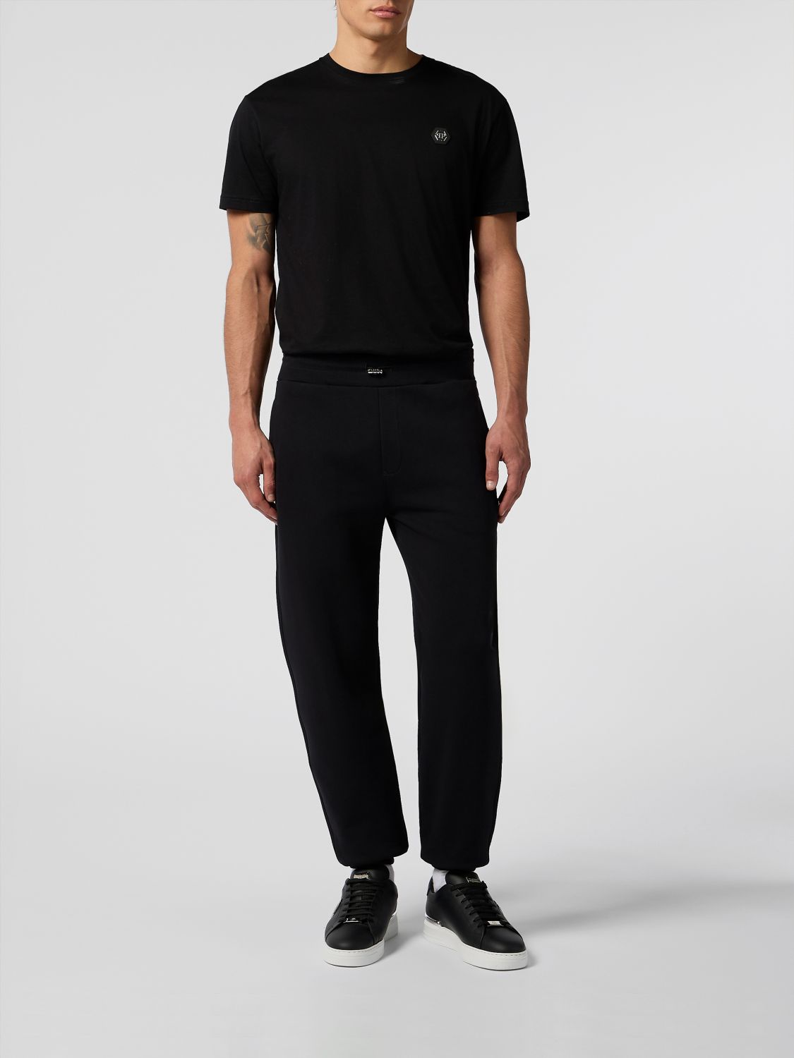 Pants Men color Black